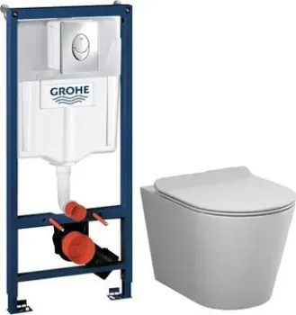 AM.PM Sunny Flashclean C85C1701SC + GROHE Rapid SL 38721001