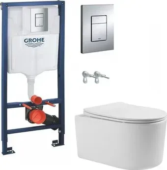 Grado GD-W204T + GROHE Rapid SL 38772001 (с кнопкой смыва)