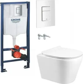 Grado GD-W201T + GROHE Rapid Sl 38772SH0 (с кнопкой смыва)