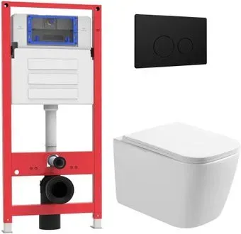Oliveeka OL-MQ-003 + OL-1216 + OL-R22-MB (черный матовый)