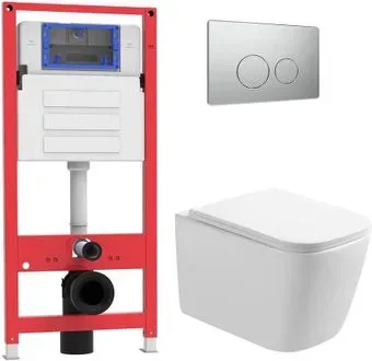 Oliveeka OL-MQ-003 + OL-1216 + OL-R22-BN (никель матовый)