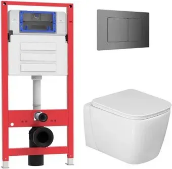 Oliveeka OL-MQ-003 + OL-G1 + OL-E12-BGM (матовый оружейный металл)