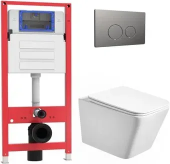 Oliveeka OL-MQ-003 + OL-5014 + OL-R22-BGM (матовый оружейный металл)