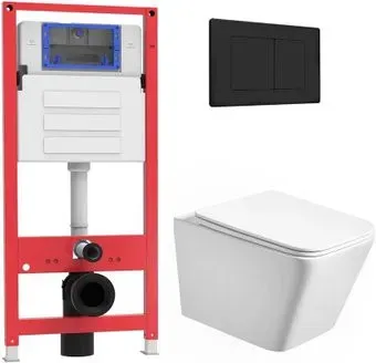 Oliveeka OL-MQ-003 + OL-5014 + OL-E12-MB (черный матовый)