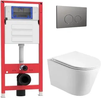 Oliveeka OL-MQ-003 + OL-6016 + OL-R22-BGM (матовый оружейный металл)