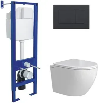Berges Wasserhaus Okus Rimless 043396 (с сиденьем)
