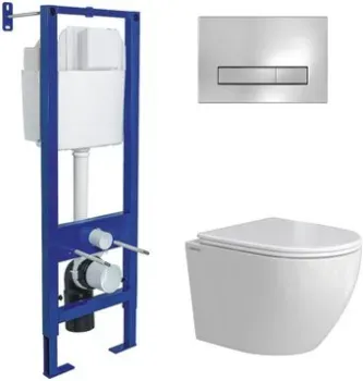 Berges Wasserhaus Okus Rimless 043392 (с сиденьем)