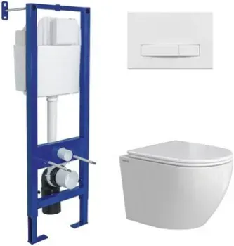 Berges Wasserhaus Okus Rimless 043394 (с сиденьем)