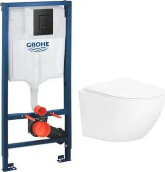 Lauter Sulzdorf + GROHE Solido 38811KF0 (белый с микролифтом)