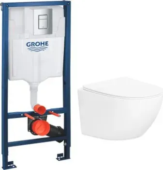 Lauter Sulzdorf + GROHE Rapid SL 38772001 (белый с микролифтом)