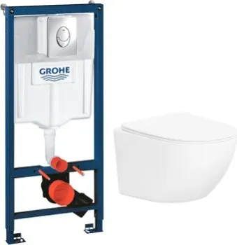 Lauter Sulzdorf + GROHE Rapid SL 38721001 (белый с микролифтом)
