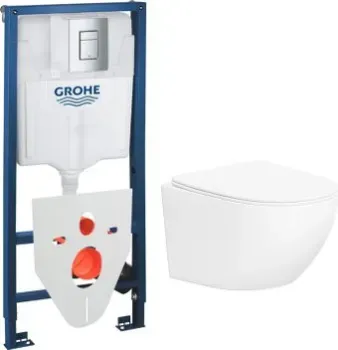Lauter Sulzdorf + GROHE Rapid SL 38772001 + панель GROHE 37131000 (белый с микролифтом)