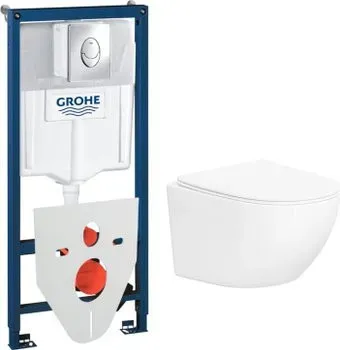 Lauter Sulzdorf + GROHE Rapid SL 38721001 + панель GROHE 37131000 (белый с микролифтом)