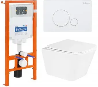 BelBagno BB3103CHR/SC/BB002-80/BB014-SR-BIANCO
