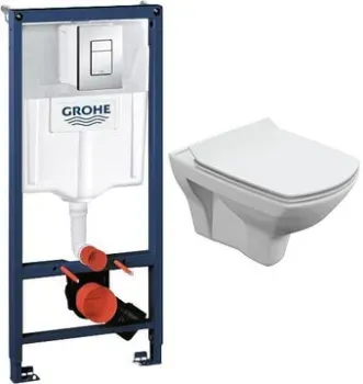 Cersanit Carina New Clean S-MZ-CARINA-XL-COn-S-DL-w + 38772001