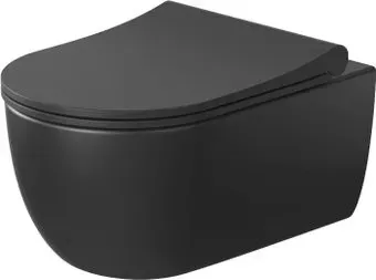 Bocchi V-Tondo Rimless 1416-004-0129 (черный матовый) (без сиденья)