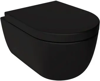 Bocchi V-Tondo Rimless (черный матовый) 1417-004-0129 (без сиденья)