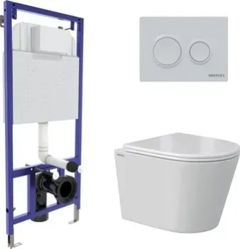 Berges Wasserhaus Vita Rimless 043380 (с сиденьем)
