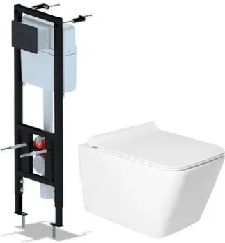 Saniteco KW-9004W + Ани Пласт WCP4133