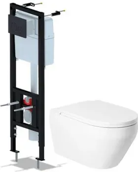 Saniteco KW-9009W + Ани Пласт WCP4133