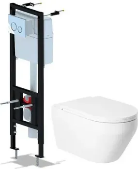 Saniteco KW-9009W + Ани Пласт WCP4131