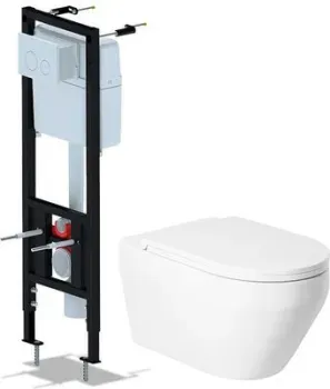 Saniteco KW-9009W + Ани Пласт WCP4130