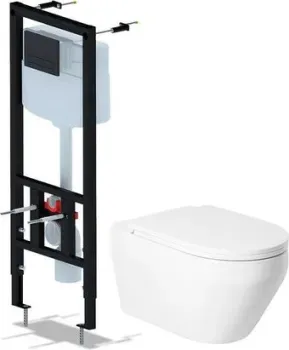 Saniteco KW-9009W + Ани Пласт WCP1430