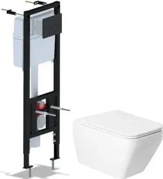 Saniteco KW-9010W + Ани Пласт WCP4133