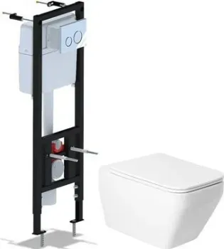 Saniteco KW-9010W + Ани Пласт WCP4131