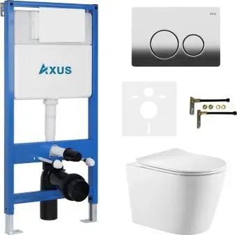 Axus 2380 с инсталляцией 011D и кнопкой 097IC