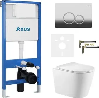 Axus 2380 с инсталляцией 011D и кнопкой 097EC