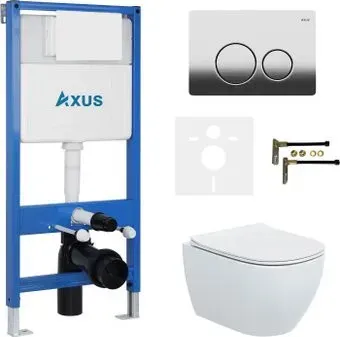 Axus 2318 с инсталляцией 011D и кнопкой 097IC