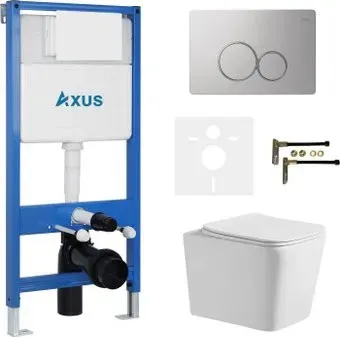 Axus 2303 с инсталляцией 011D и кнопкой 097ES