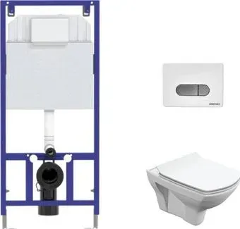 Cersanit Carina S-MZ-CARINA-XL-COn-S-DL-w + 525 040000 + D7 040037
