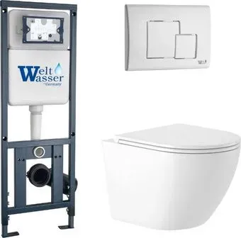 Saniteco KW-9003W Rimles + WeltWasser Marberg 410 + Marberg 507 SE GL-WT