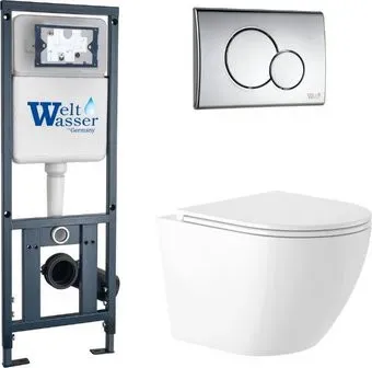 Saniteco KW-9003W Rimles + WeltWasser Marberg 410 + Marberg 507 RD CR