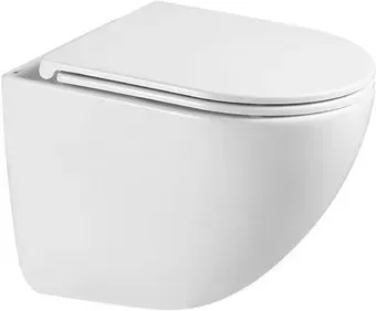Lemark Glazer 9614003 (белый глянец, с сиденьем)