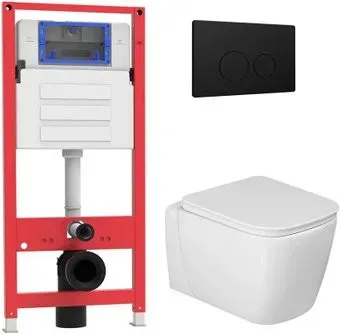 Oliveeka OL-MQ-003 + OL-G1 + OL-R22-MB (черный матовый)