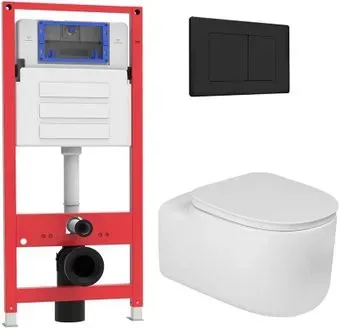Oliveeka OL-MQ-003 + OL-G27 + OL-E12-MB (черный матовый)