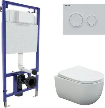 Berges Wasserhaus Ventas Rimless + Visam Slim 525 EX-043239 (с сиденьем)