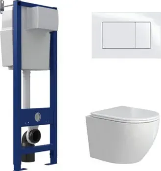 Berges Wasserhaus Okus Rimless 043027 (с сиденьем)