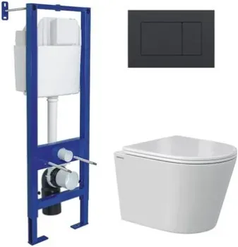Berges Wasserhaus Vita Rimless 043385 (с сиденьем)