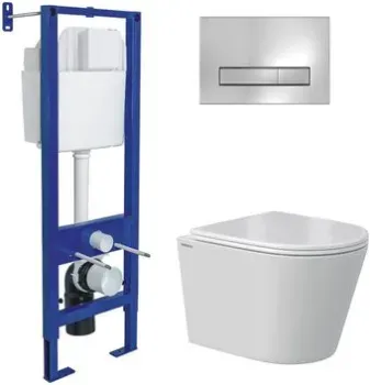 Berges Wasserhaus Vita Rimless 043381 (с сиденьем)