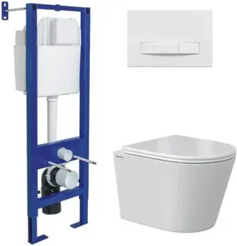 Berges Wasserhaus Vita Rimless 043383 (с сиденьем)