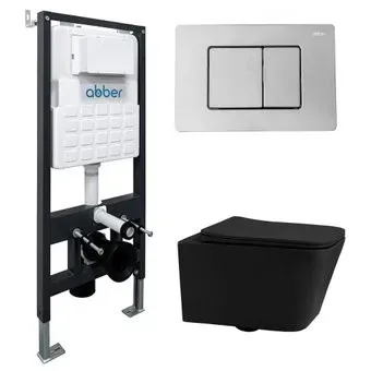 Abber Rechteck AC1201MB-AC0105-AC0120 (с кнопкой смыва)