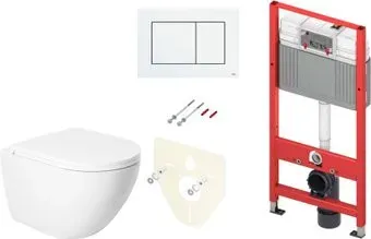 Saniteco KW-9003W Single Hole + TECE Kit 9400413