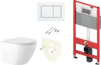 Saniteco KW-9003W Rimles + TECE Kit 9400413