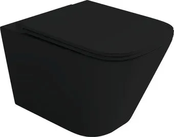 Ceramica Nova Union CN4009T (черный матовый, с креплением и сиденьем)