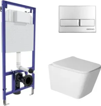 Berges Wasserhaus Sigma Rimless 043399 (с сиденьем)