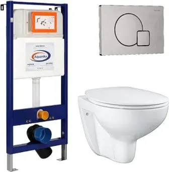 Grohe Bau Ceramic 39351000 + 10.702.450.02.10 (с микролифтом)